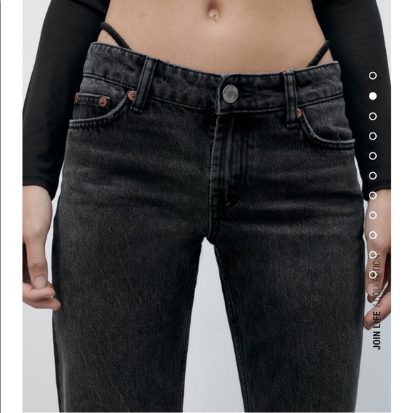 Black faded jeans Zara host pick - Picture 2 of 8